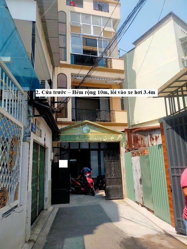 Bán Nhà nguyên căn, hẻm Ô tô đường Nguyễn Thái Bình, Phường 12, Quận Tân Bình - TPHCM - Ảnh 2