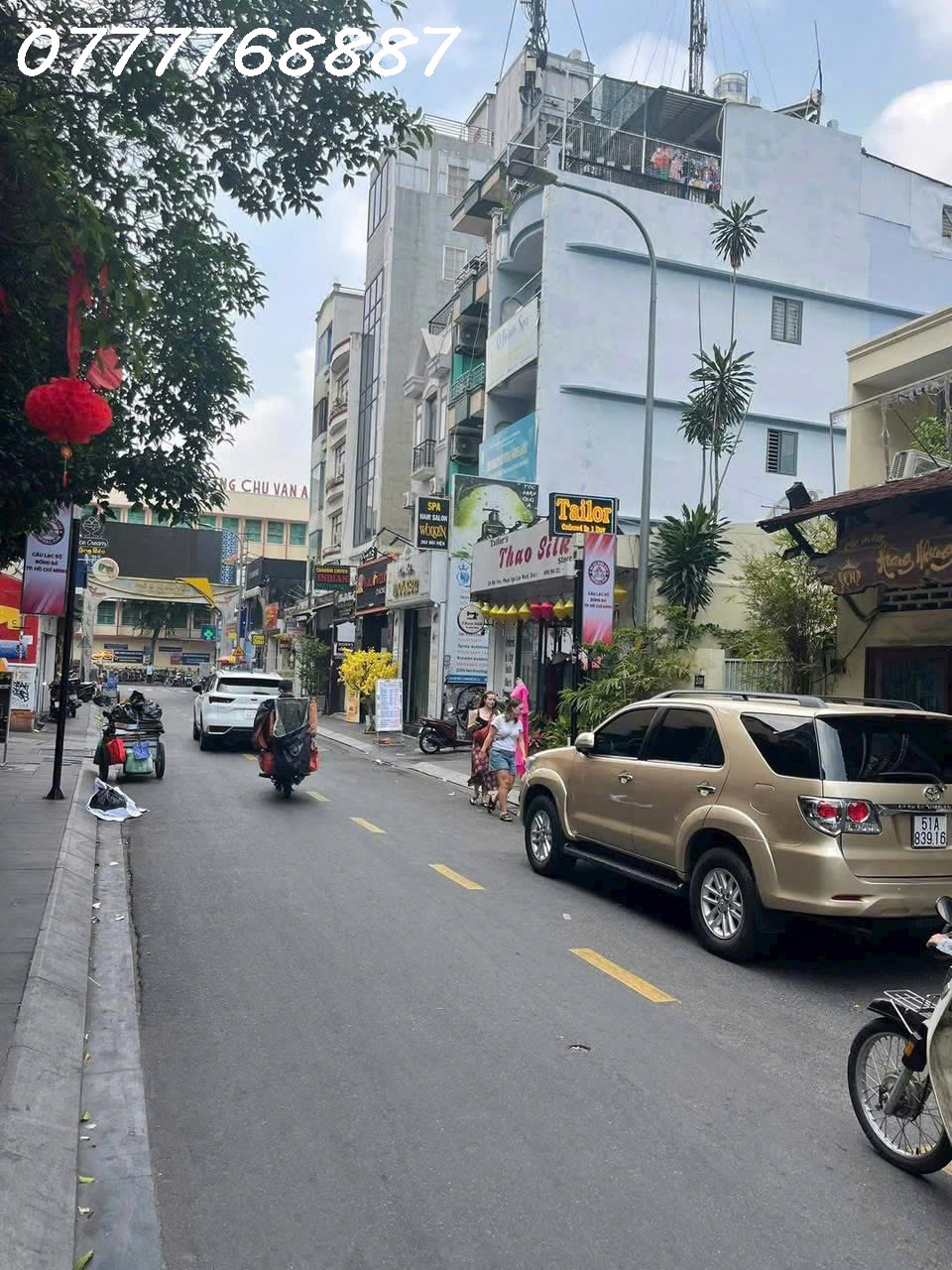 Bán tòa nhà 5 tầng phố tây MT Bùi Viện, Quận 1, 5 tầng mới - Ảnh 1