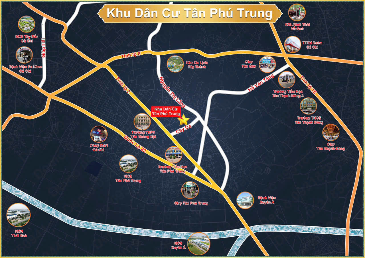 Lô đất vuông vức tại Tân Phú Trung - Củ Chi 85m² (5x17), pháp lý rõ ràng – Giá 2.1 tỷ. - Ảnh 4