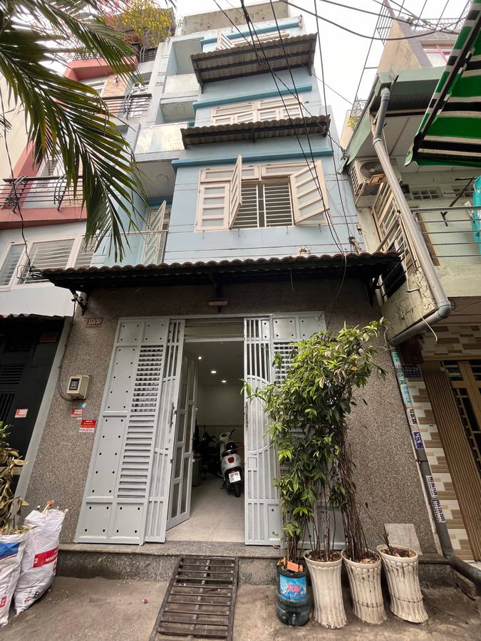 CHDV,HXH quay đầu ,Nguyễn tiểu la  Q.10, 4 tầng 59m2  sổ vuông hoàn công đủ dưới 9ty tl - Ảnh 2