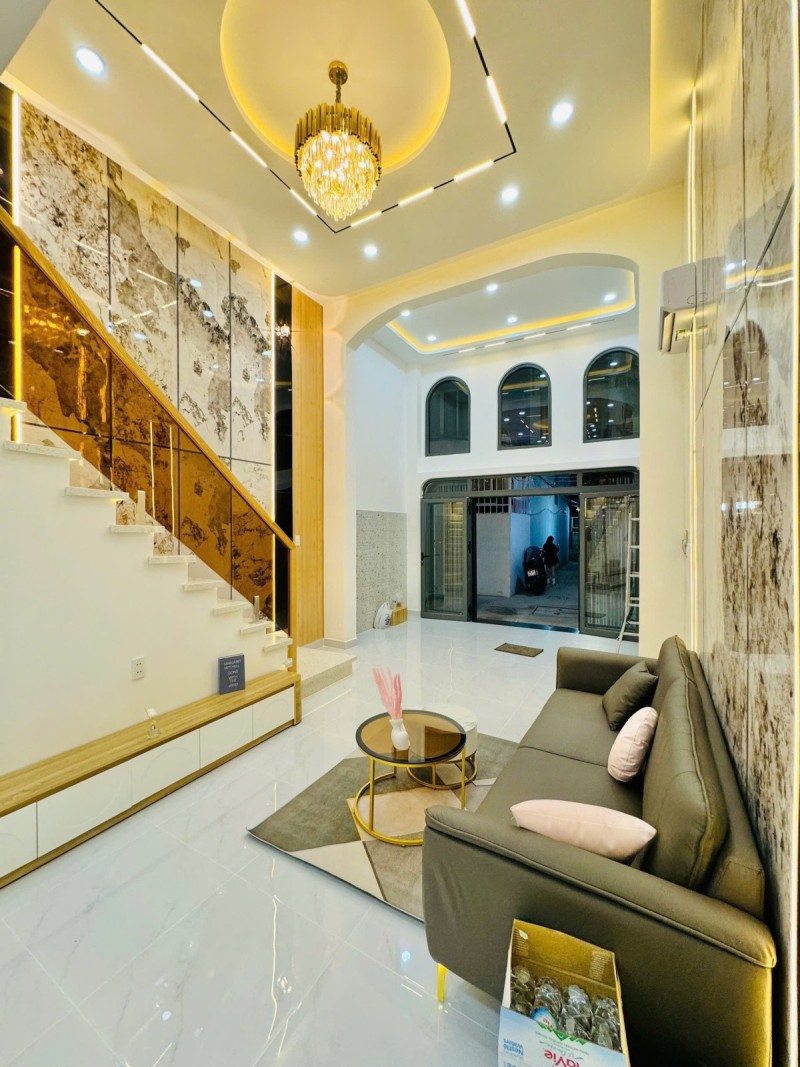 Bán Nhà Hẻm Thông 4m – 3PN – 4WC – Nguyễn Văn Đậu, Bình Thạnh – Ở Ngay - Ảnh chính