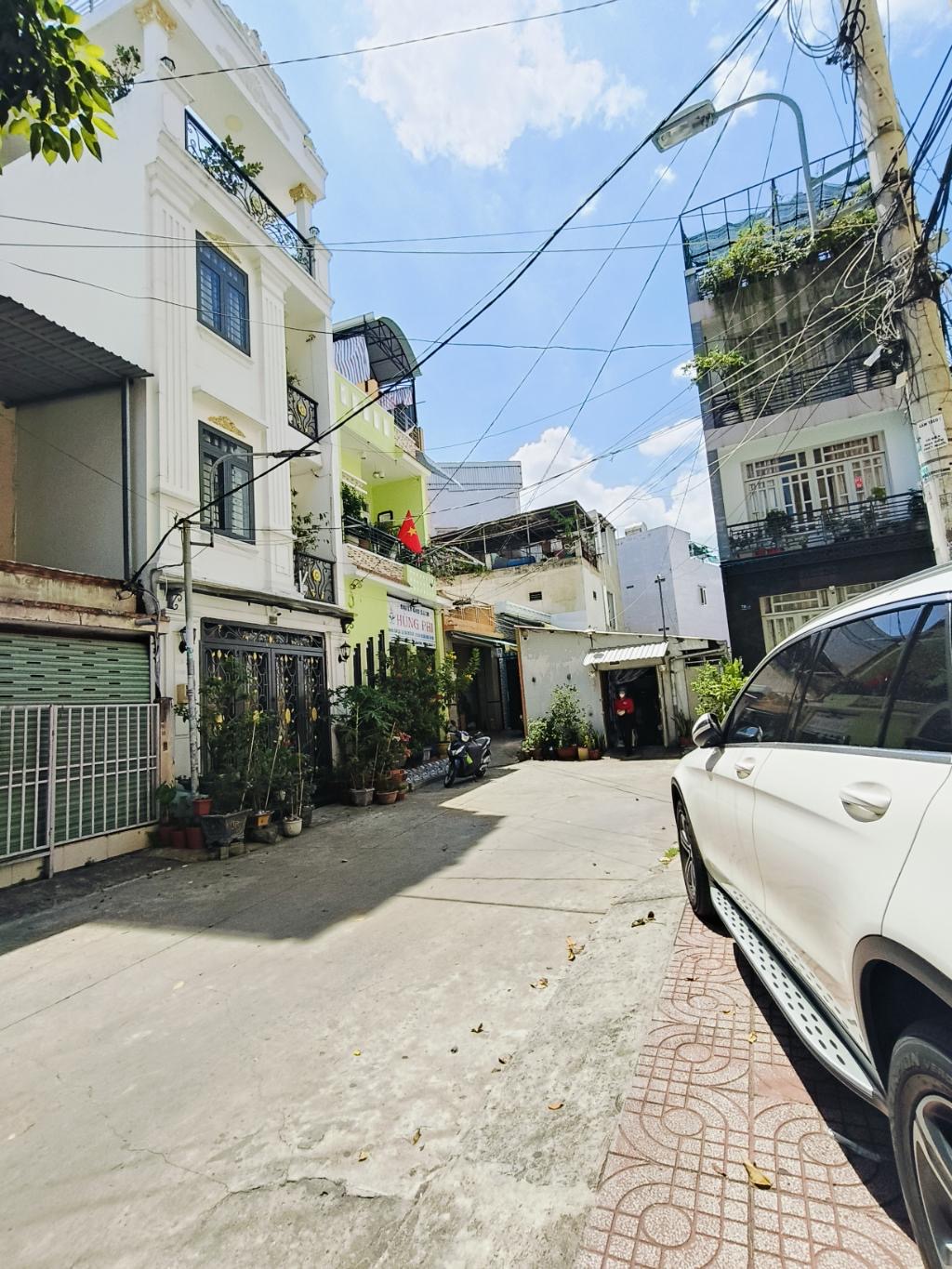 Nhỉnh 9t - Nhà đường nội bộ Bùi Minh Trực P6 Q8 - Ảnh chính