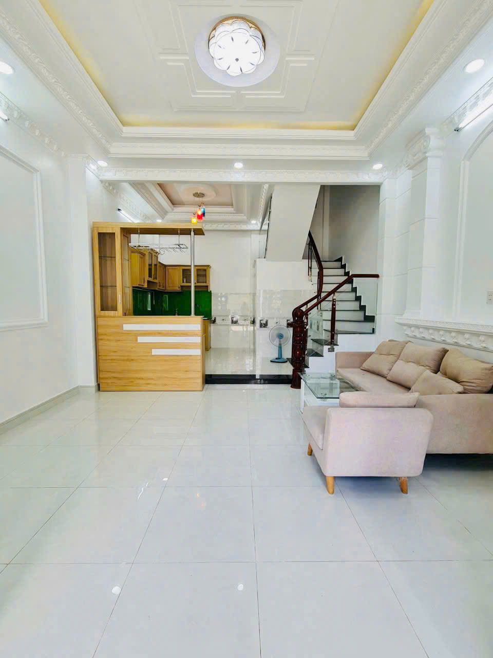 Bán nhà sổ riêng đường Huỳnh Tấn Phát, Thị trấn Nhà Bè, tp. Hồ Chí Minh Nhà mặt tiền - Ảnh 1