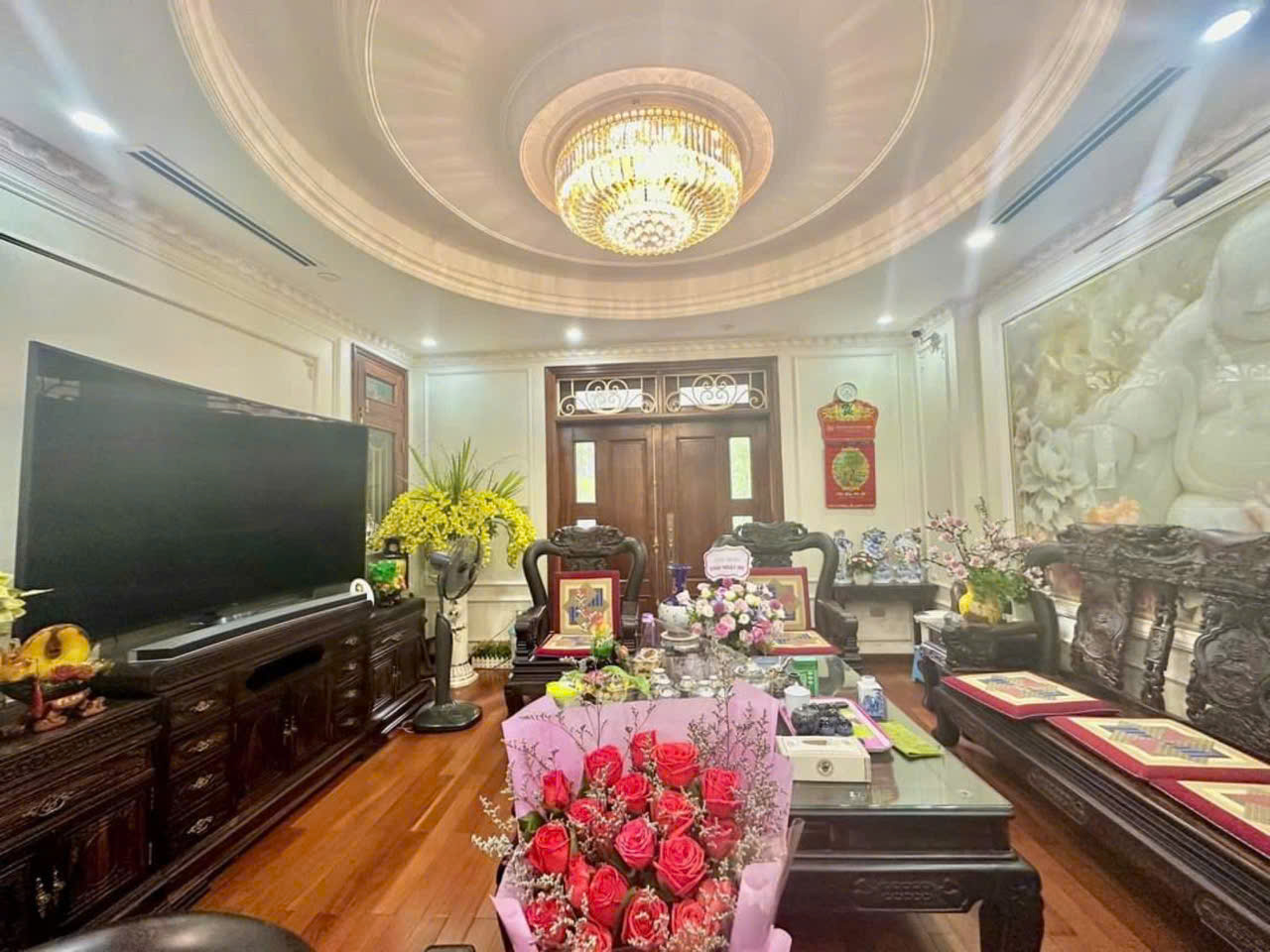 Bán nhà phân lô Chùa Láng - Trước nhà Ô tô tránh, Ngõ Thông Gara Ô tô - 55m x 4 tầng giá 21,5 tỷ - Ảnh 1
