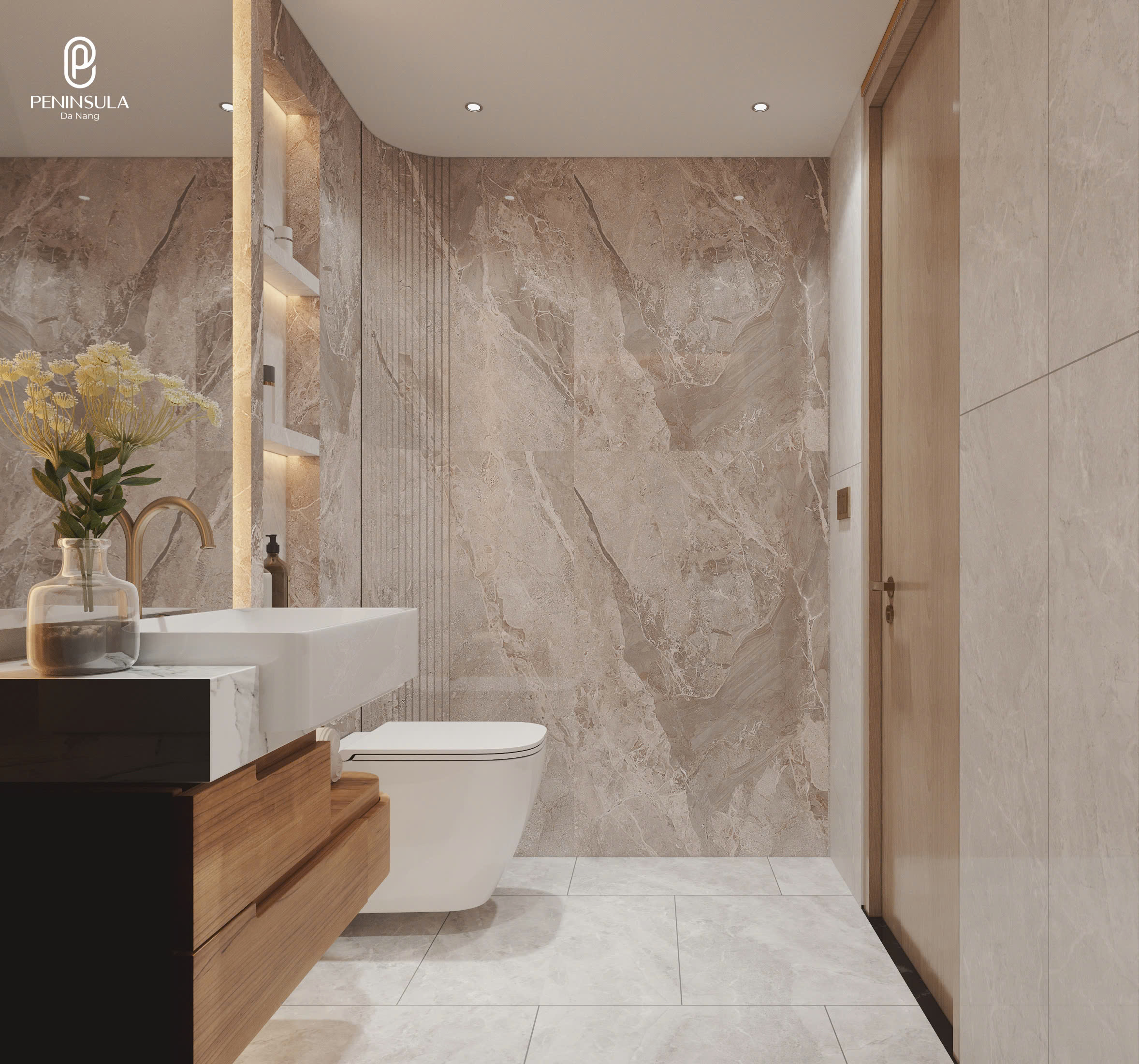 Bán nhanh căn hộ cao cấp 64,3m2 chỉ với 4tỷ320, mặt tiền sông Hàn, view pháo hoa, sông hàn và biển - Ảnh 3