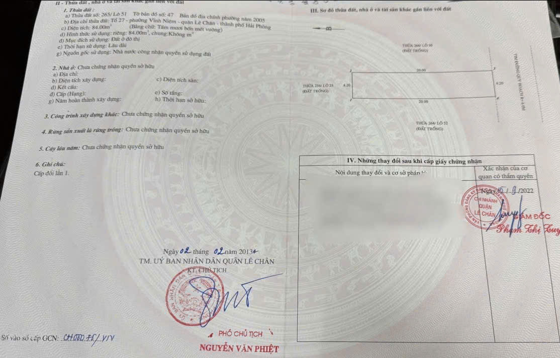 Bán đất Khu 4 Vĩnh Niệm, cạnh VinMec, 84m, tuyến 2, Giá 5 tỉ - Ảnh 3