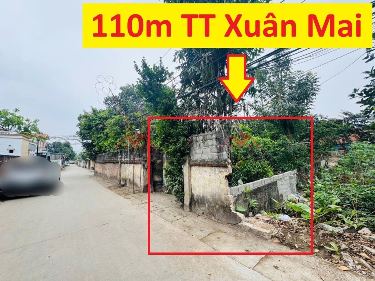 CHÍNH CHỦ BÁN LÔ ĐẤT 110M TẠI TT XUÂN MAI-CHƯƠNG MỸ-HÀ NỘI - Ảnh chính
