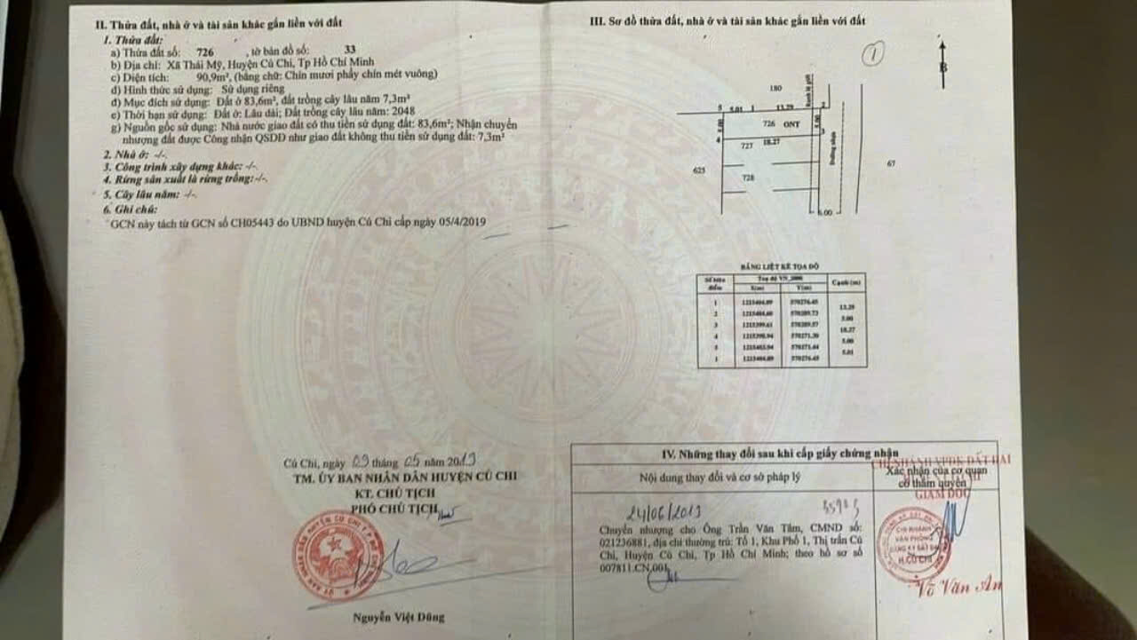 ĐẤT ĐẸP - GIÁ TỐT - Vị Trí Đắc Địa Tại Thái Mỹ, Huyện Củ Chi, TPHCM - Ảnh 2