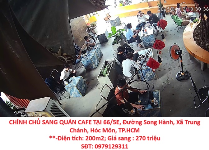 CHÍNH CHỦ SANG QUÁN CAFE TẠI 66/5E, Đường Song Hành, Xã Trung Chánh, Hóc Môn, TP.HCM - Ảnh chính