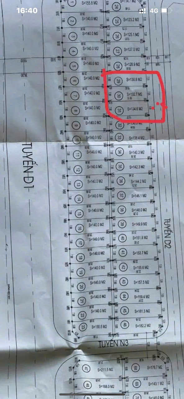 CHÍNH CHỦ Cần Bán Đất Đấu Giá Đường 36 Sầm Uất Nhất Xã Nghi Kim, Thành Phố Vinh, Tỉnh Nghệ An. - Ảnh 1