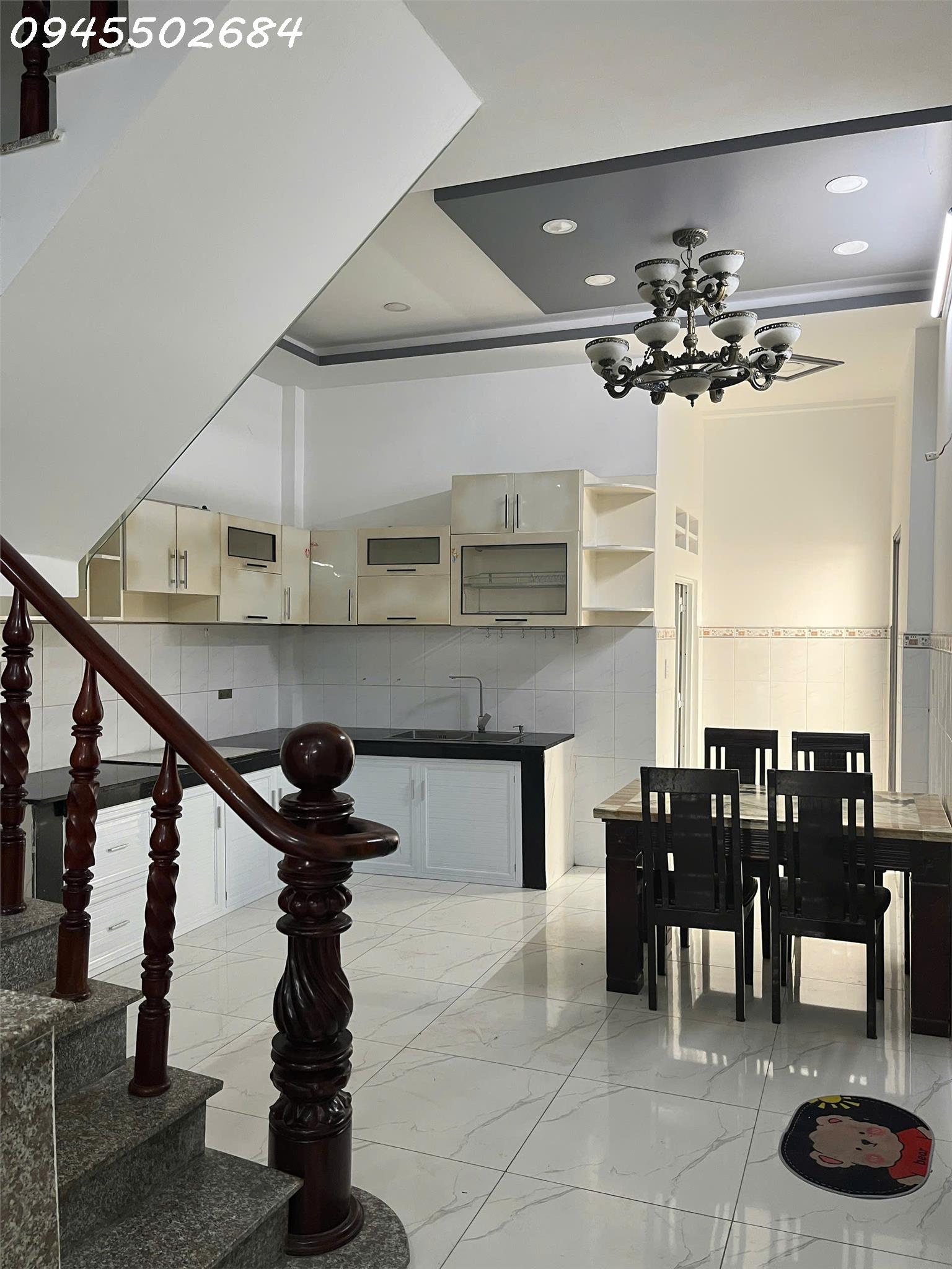 Cho thuê nhà mới gần chợ 7*15m, 1 trệt 1 lầu 4 pn,Thạnh Lộc 13 Q.12 - Ảnh 2
