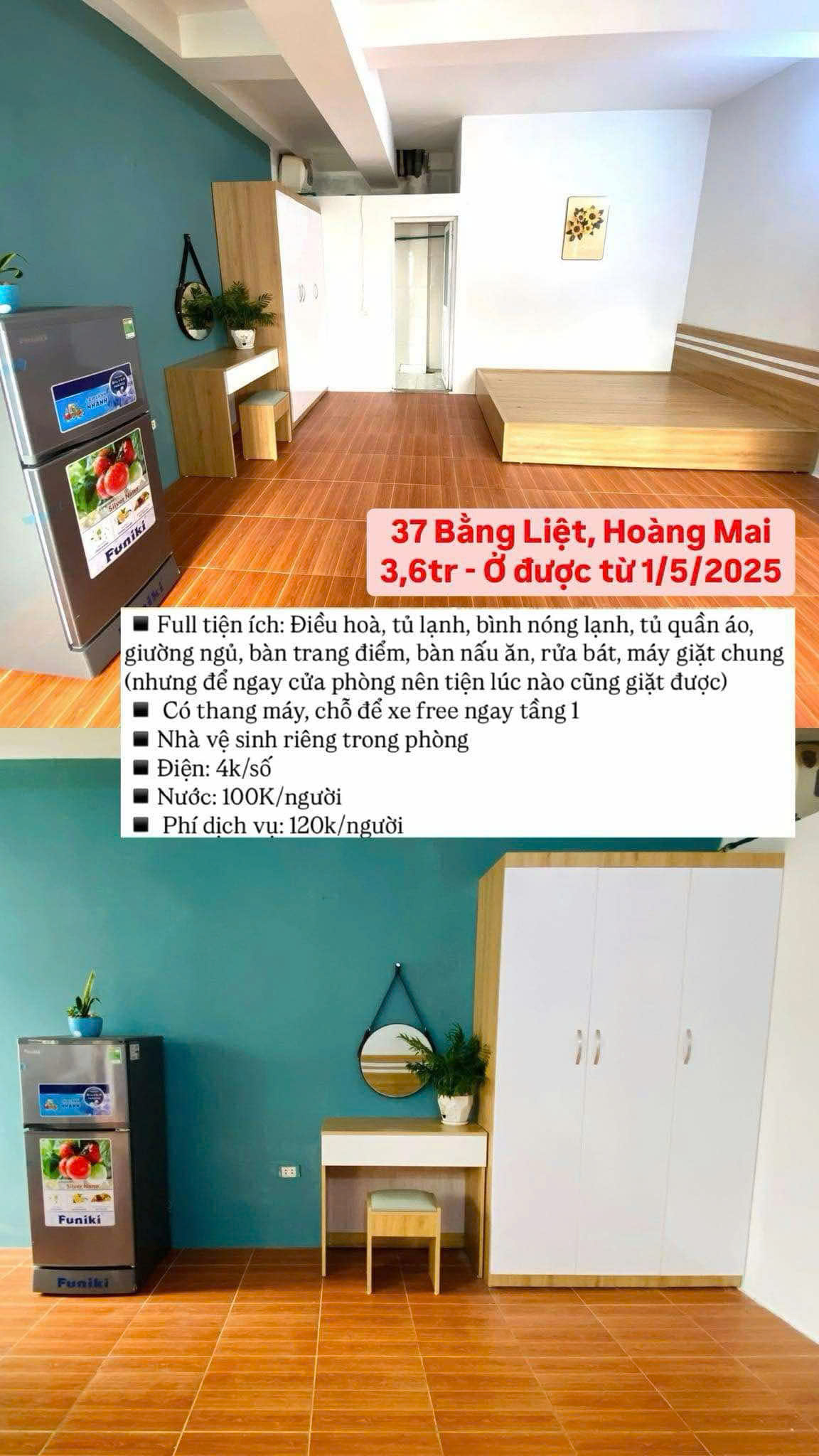 PASS NHANH PHÒNG TRỌ 30M2 TẠI BẰNG LIỆT, HOÀNG MAI, HÀ NỘI - Ảnh 4