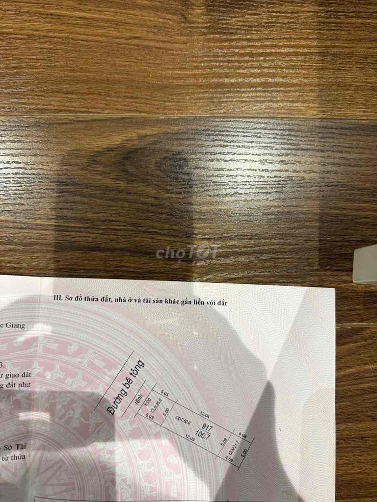 Chính chủ Bán gấp lô đất tuyệt đẹp 106,7m2 TDP Minh Phượng, Yên Dũng, BG - Ảnh 2