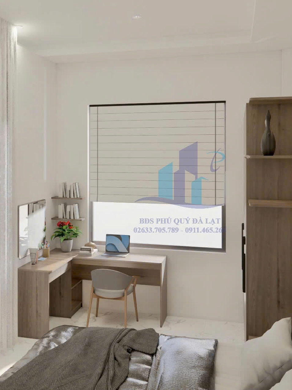 Bán Nhà liên kế KQH Thái Lâm, Phường 4, Đà Lạt 92,6mv 4pn - Ảnh chính