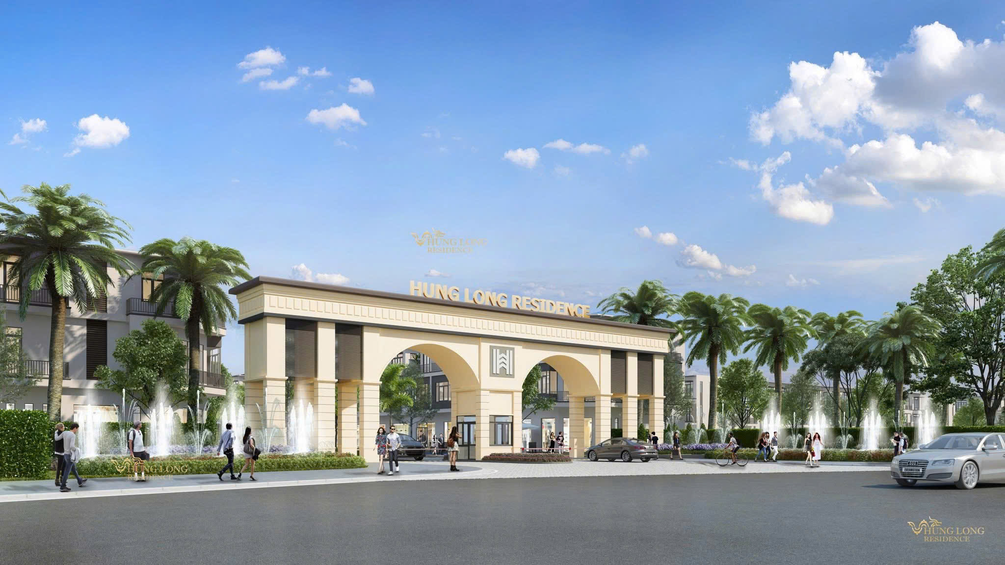 ĐẤT NỀN DỰ ÁN HƯNG LONG RESIDENCE  ĐỨC HOÀ, 5X17 CHỈ 999TR. LH:0364911562 (MS.NHI) - Ảnh chính