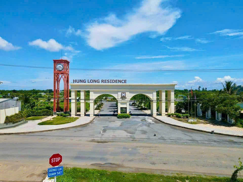 CHỈ 999TR CÓ NGAY 85M2 ĐẤT DỰ ÁN HƯNG LONG RESIDENCE ĐỨC HOÀ LONG AN LH:0986730973 Tiên. - Ảnh chính