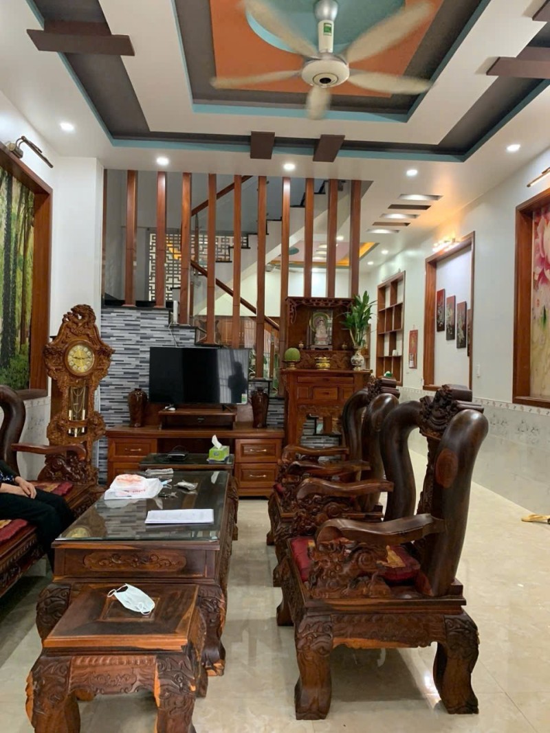 Bán nhà 1 Trệt 2 Lầu MẶT TIỀN kinh doanh,gần Nguyễn Trãi,giá hạt giẻ - Ảnh chính