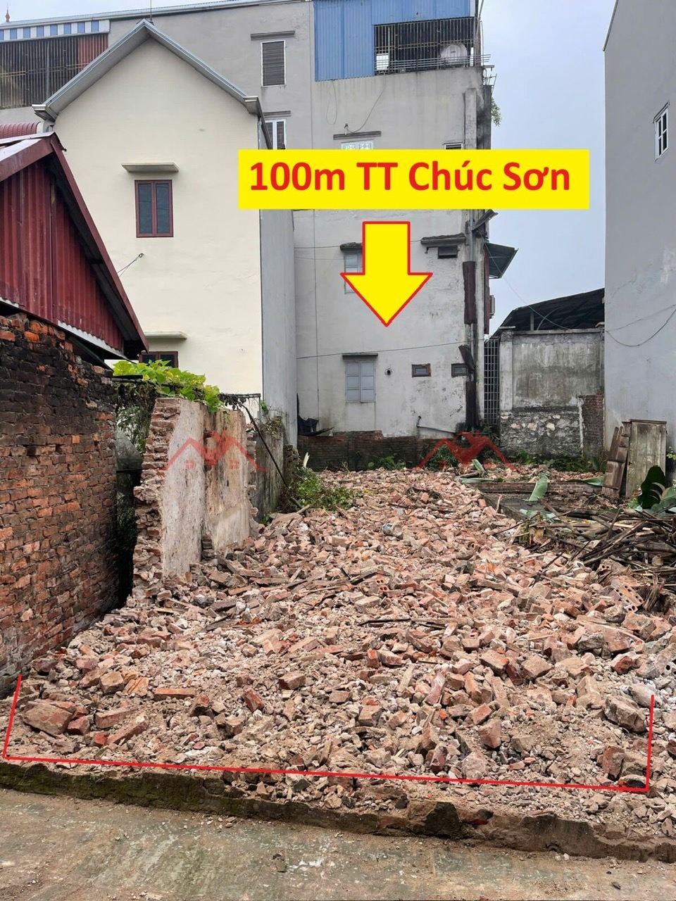 CHÍNH CHỦ BÁN LÔ ĐẤT 100M TẠI TT CHÚC SƠN-CHƯƠNG MỸ-HÀ NỘI - Ảnh chính
