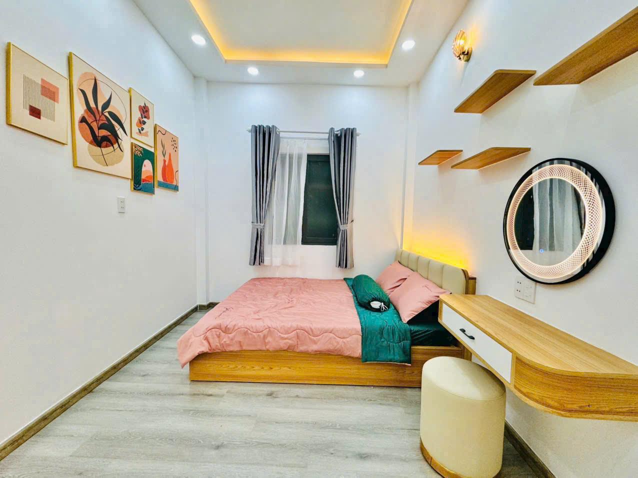 Cách 5m ra mặt tiền Lê Trực, P7, BT - ( 3,6 x 13m) vuông vức - KC 3 tầng - giá bán 6,750 tỷ TL - Ảnh 4