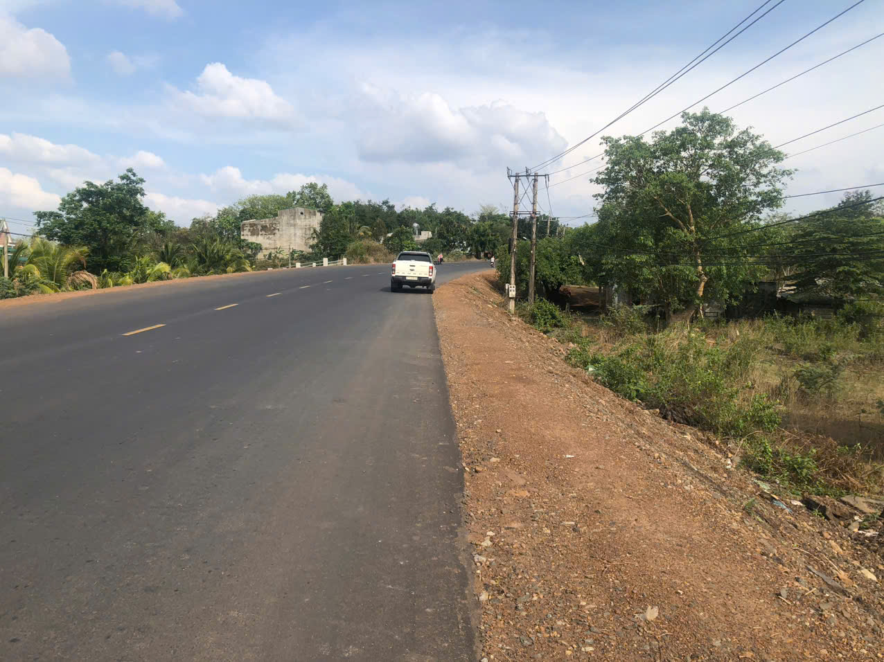 400 m2 thổ cư, 17m Mặt tiền Tỉnh lộ 1 - Cách trung tâm H.Buôn Đôn 500m, giá chỉ 170 tr/m - Ảnh chính