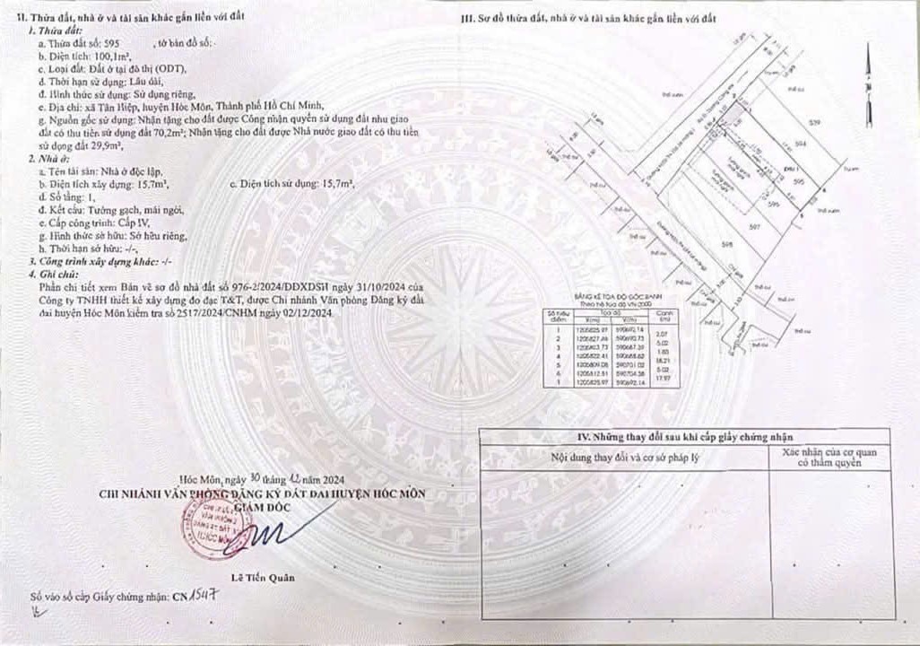 Nhà Bán Ngộp 100m2 Xã Tân Hiệp, Hóc Môn giá 670 Triệu có SHR. - Ảnh 5