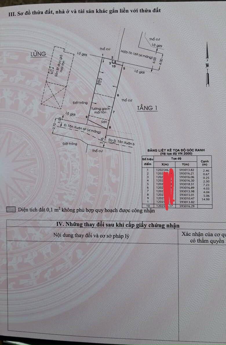 Nhà Phát Mãi 75m2 Tân Xuân 2, Hóc Môn giá 700 Triệu - Ảnh 1