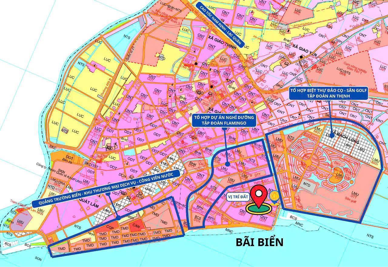 😮Gần Trăm mét Đất biển Giao Phong tài chính giá 1,1tỷ- gần Vsip Hải Long, Mặt tiền rộng, - Ảnh 2