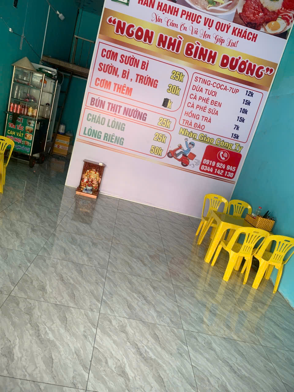 CHÍNH CHỦ CẦN SANG NHƯỢNG LẠI QUÁN TẠI KCN MỸ PHƯỚC 1 - BẾN CÁT - BÌNH DƯƠNG - Ảnh 2
