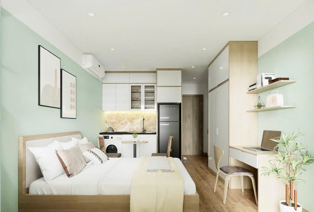 (Tin thật 100%) Bán CCMN 56m2 x 10CH tại Hồ Văn Chương - Gần hồ và ô tô đỗ -Dòng tiền 750 triệu/năm - Ảnh chính
