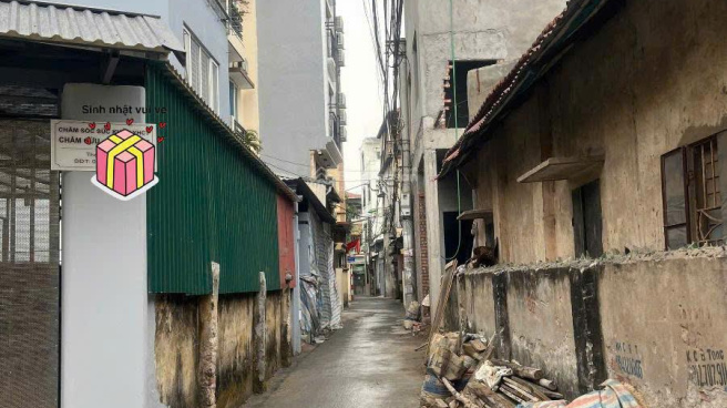 145M Đất ngõ Thống Nhất -mặt tiền 8M-Trung tâm gần trường đại học-Ngõ Thông-Xây CCMN-Dòng tiền đỉnh. - Ảnh 1