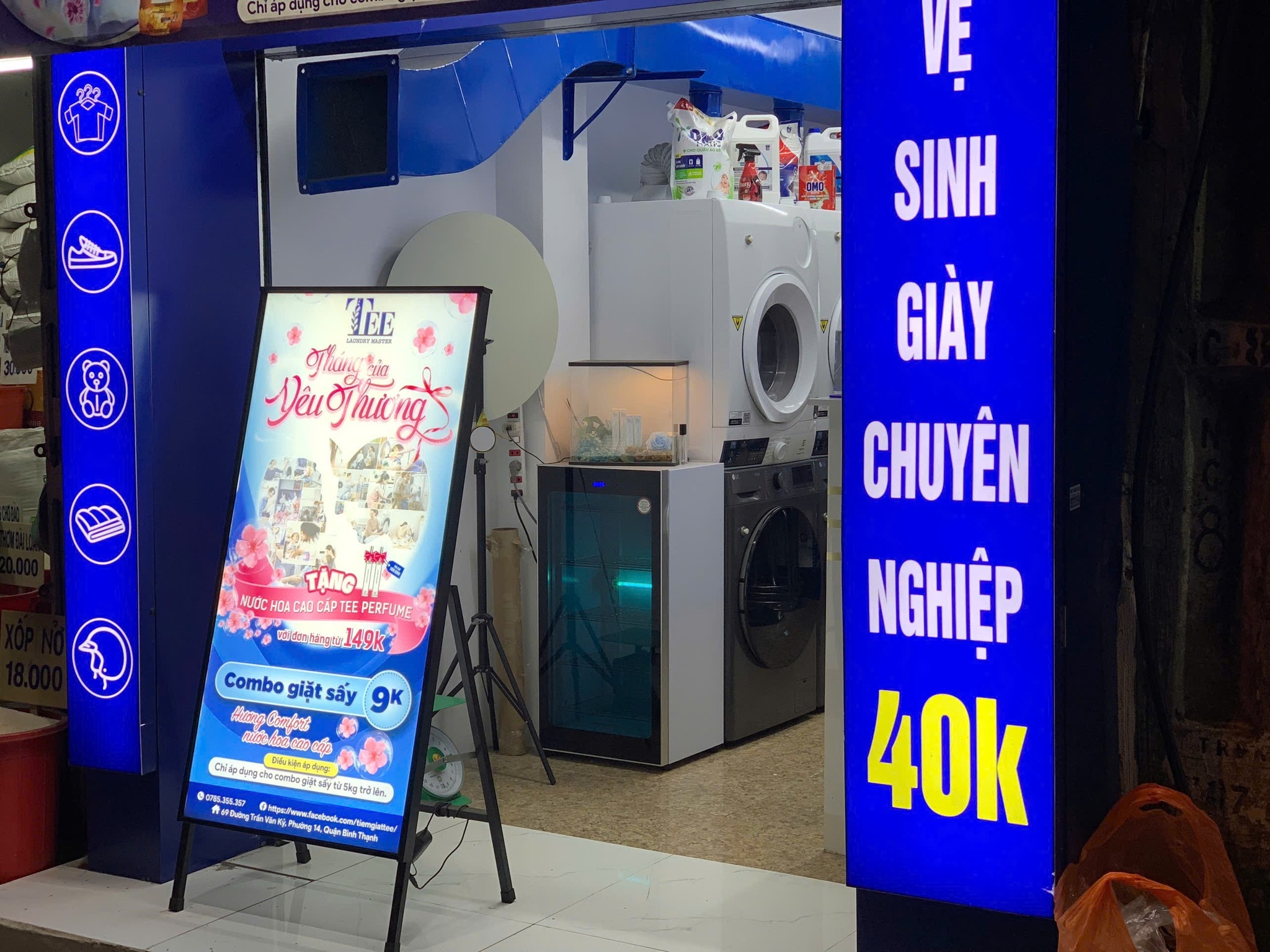 Em cần sang lại tiệm giặt sấy (vì không có người quản lí) tại Quận Bình Thạnh - Ảnh chính