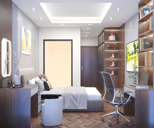 NHÀ MỚI 6 TẦNG - THANG MÁY - FULL NỘI THẤT Ngọc Thụy- Long Biên 45 m2,X 5 tầng, 8.6 tỷ. - Ảnh 3