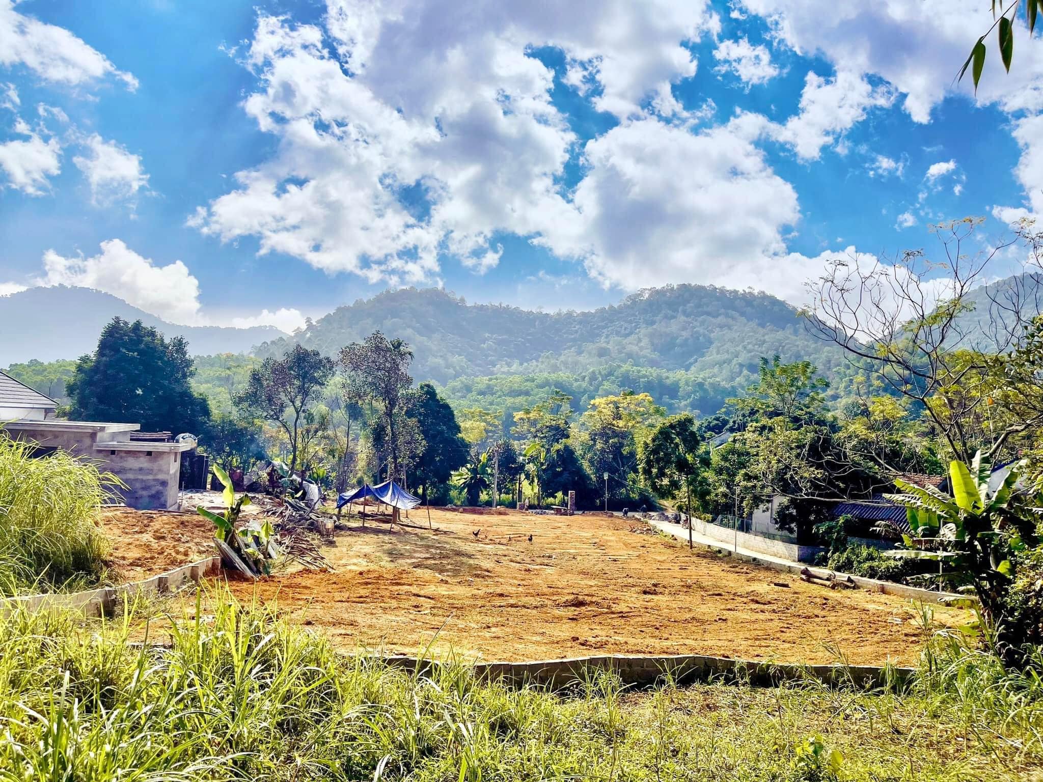Mảnh đất Yên Bài, Ba Vì làm nhà vườn nghỉ dưỡng, DT 1500m2 thoáng 4 mặt, 2 mặt đường, mặt tiền gần - Ảnh 1