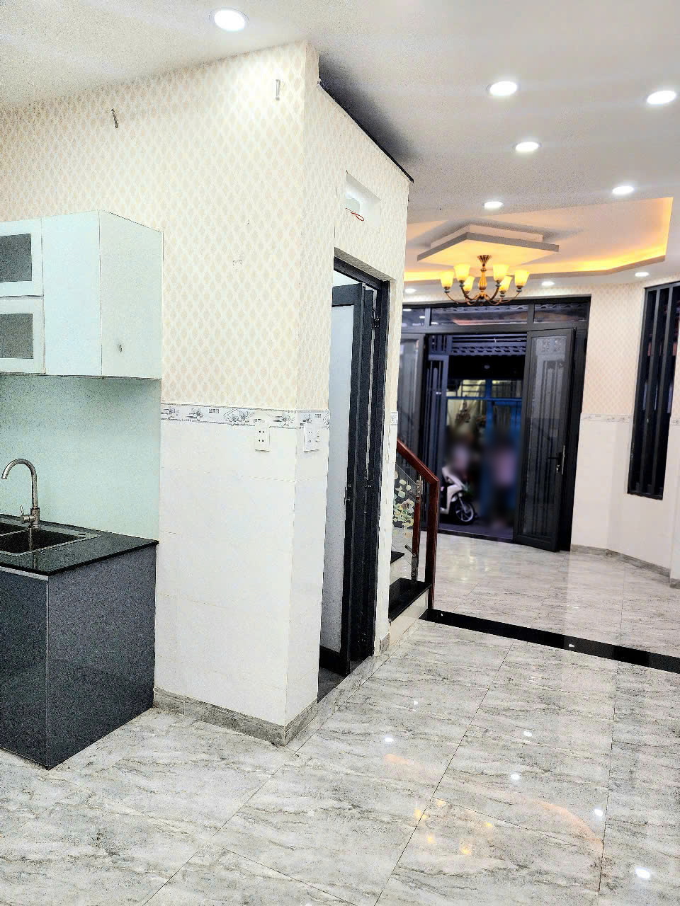 Nhà 2 lầu/ST hẻm 312 Âu Dương Lân P3Q8 - Ảnh 4
