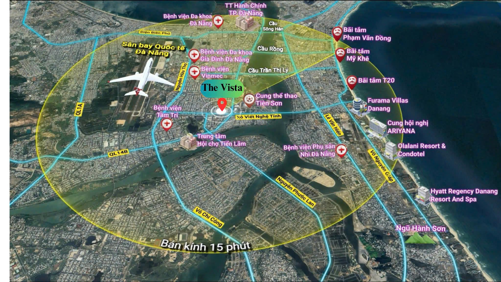 Hot Hot Sở Hữu Ngay Căn hộ cao cấp Vista Residence, trung tâm quận Hải Châu, Đà Nẵng - Ảnh 3