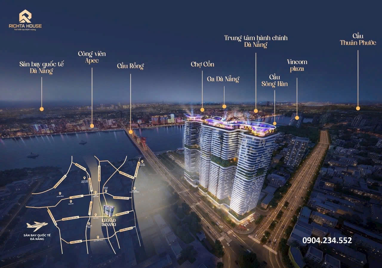 Nhận Booking căn hộ Legend City Đà Nẵng ngay đầu cầu rồng _đà nẵng - Ảnh 4