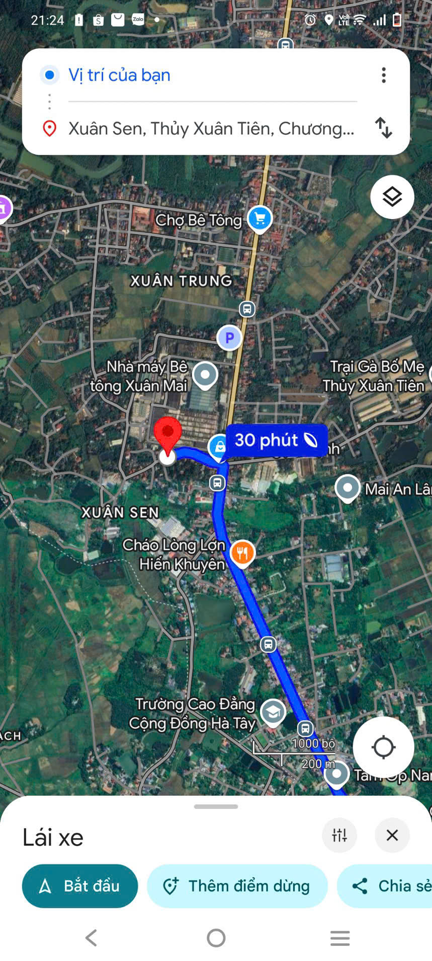 CC cần bán lô đất 90.7m  tại thủy xuân tiên chương mỹ - Ảnh 2