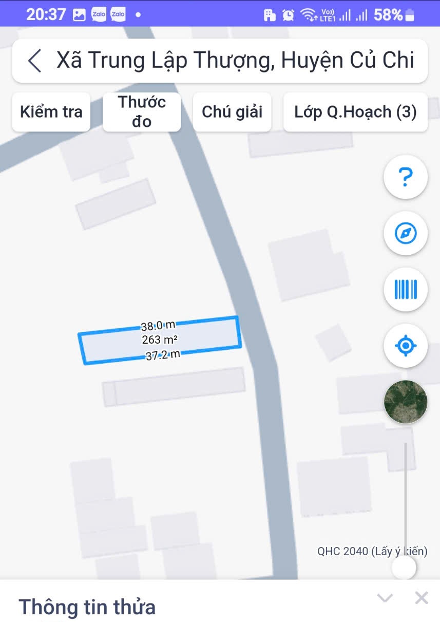 263m2 Đất Mặt Tiền Trung Lập Củ Chi TP. Hồ Chí Minh có 2 tỷ x - Ảnh chính