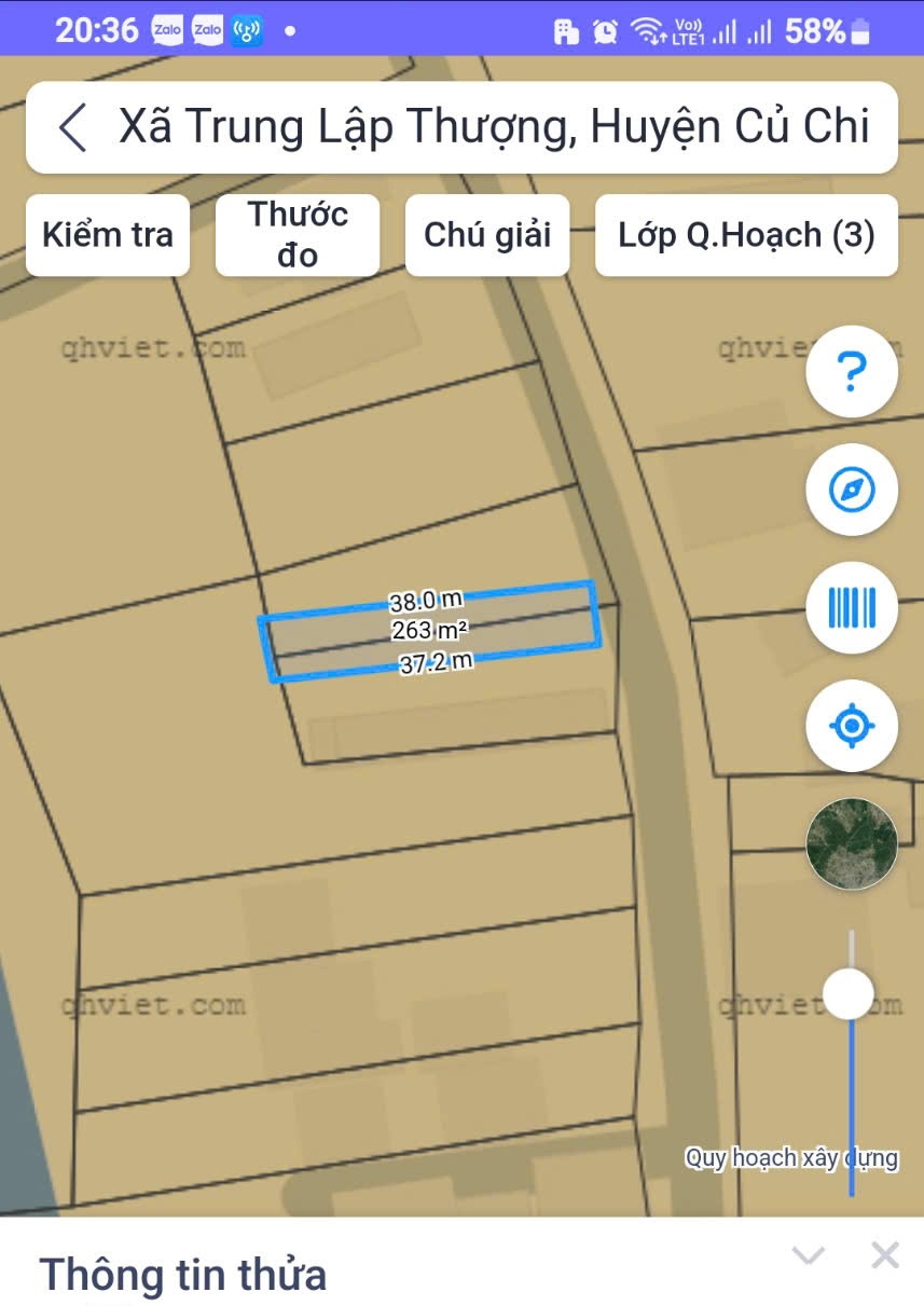 263m2 Đất Mặt Tiền Trung Lập Củ Chi TP. Hồ Chí Minh có 2 tỷ x - Ảnh 2