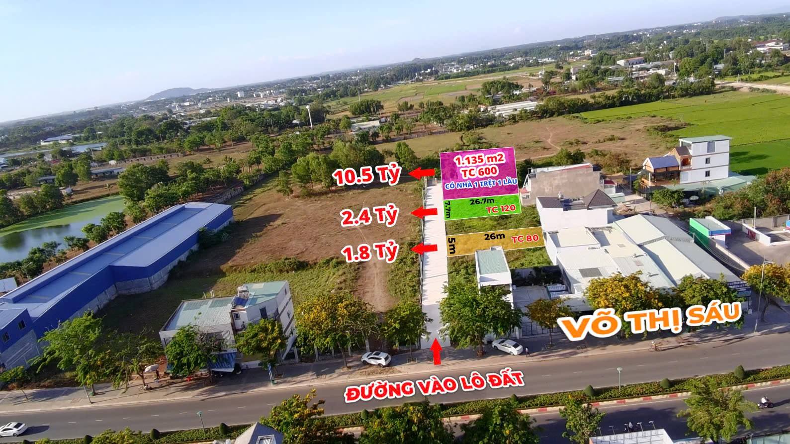 🏡 BÁN ĐẤT HẺM ĐƯỜNG VÕ THỊ SÁU – P. LONG TÂM, TP. BÀ RỊA - Ảnh 1