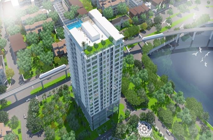 Cho thuê căn hộ tai Chung cư Hoàng Cầu Skyline, Số 36 Hoàng Cầu, Đống Đa, giá từ 18 triệu/căn full - Ảnh 4