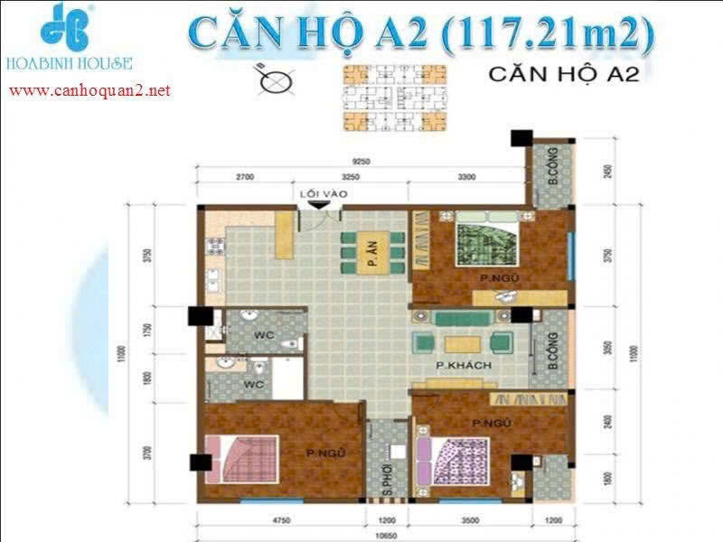 Cần bán căn hộ Q2 góc 3PN cực hiếm 117m2 giá 5tỷ1 - Ảnh 3