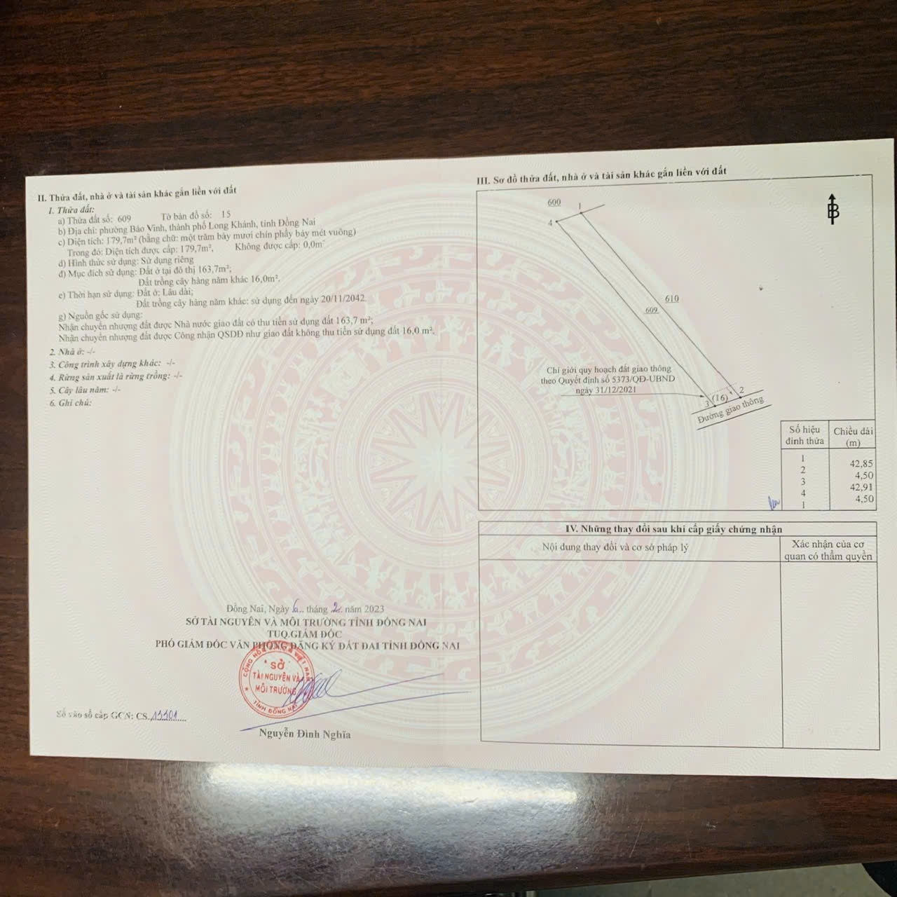 CẦN BÁN NHANH 2 CĂN NHÀ TẠI Phường Bảo Vinh, Thành Phố Long Khánh, Tỉnh Đồng Nai. - Ảnh 2