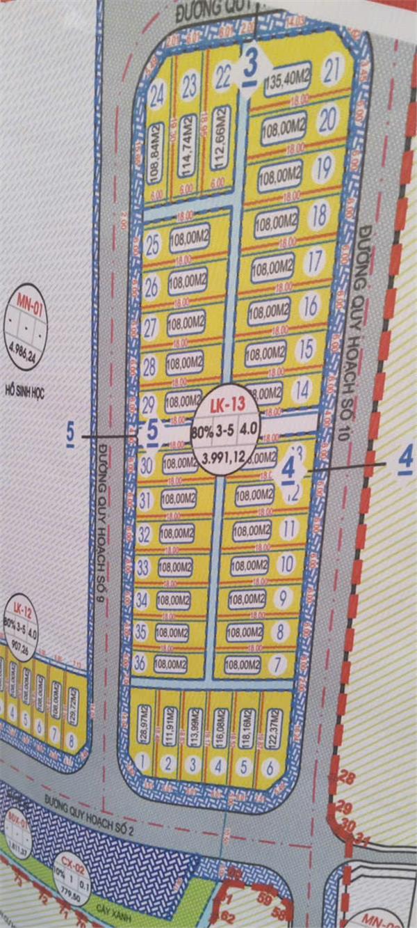 ĐẤT ĐẸP - GIÁ TỐT Chính Chủ Bán Lô 26 LK 13 Mặt Hồ Sinh Học TT An Bài - Quỳnh Phụ, Thái Bình. - Ảnh 1