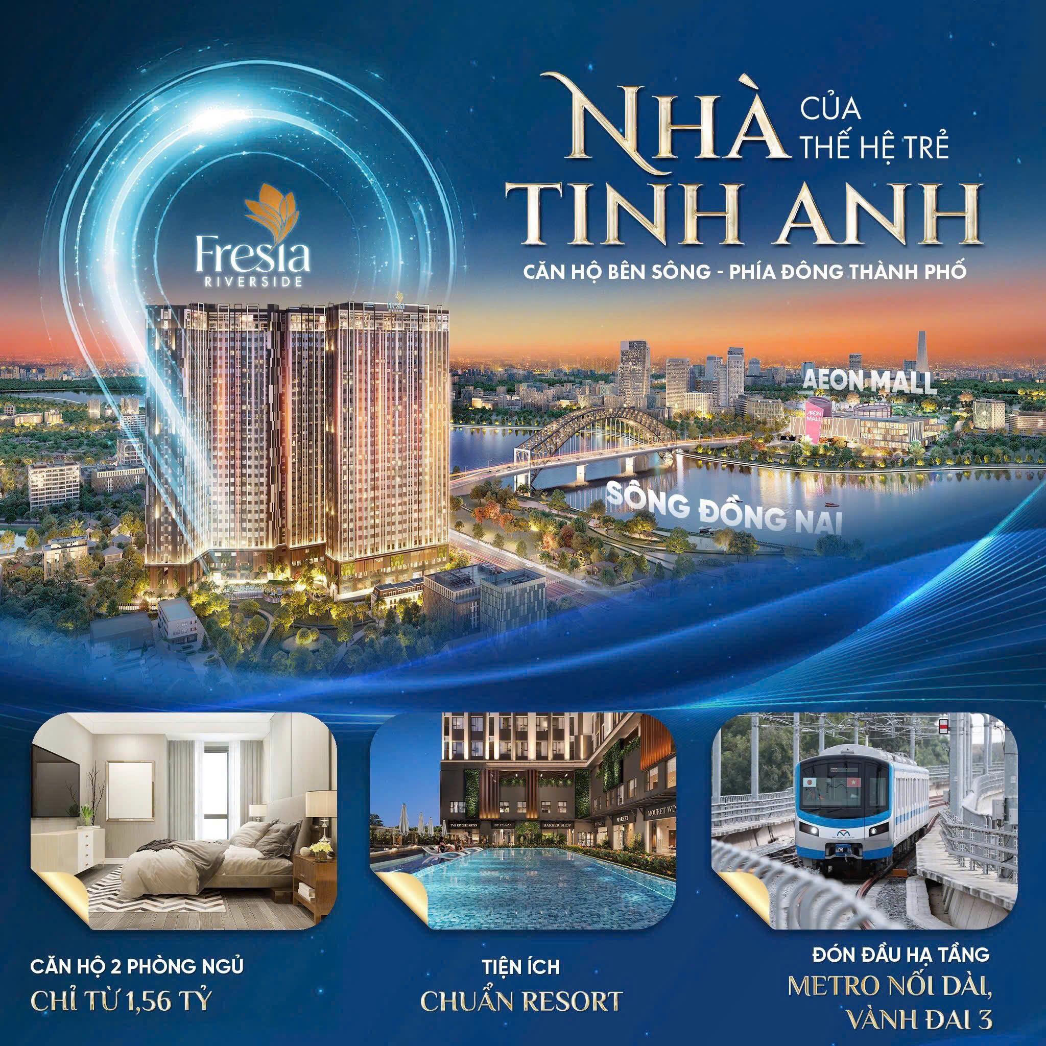 Hot Hot Sở Hữu Ngay Căn hộ cao cấp FRESIA RIVERSIDE – CĂN HỘ BÊN SÔNG ĐỒNG NAI - Ảnh 4