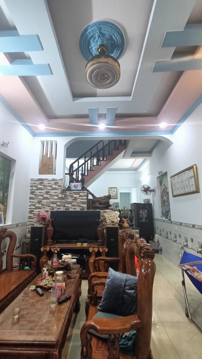 Bán nhà 1 Trệt 1 Lầu Dĩ An,SHR,Đường 2 xe hơi,gần trường THCS Tân Bình - Ảnh 3