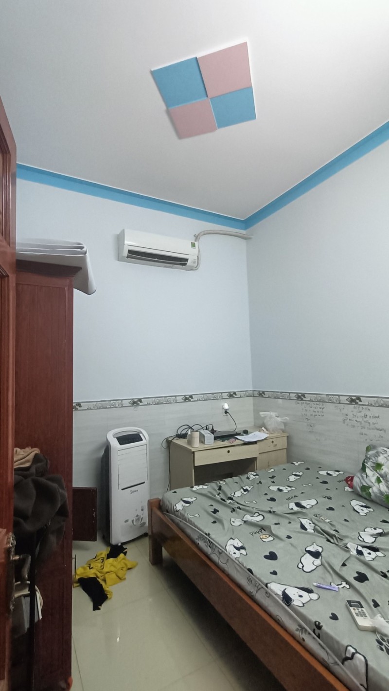 Bán nhà 1 Trệt 1 Lầu Dĩ An,SHR,Đường 2 xe hơi,gần trường THCS Tân Bình - Ảnh 4