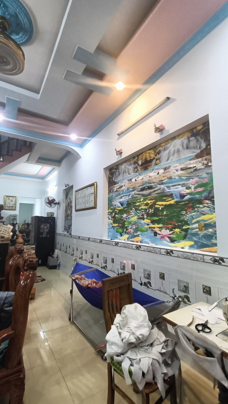 Bán nhà 1 Trệt 1 Lầu Dĩ An,SHR,Đường 2 xe hơi,gần trường THCS Tân Bình - Ảnh 2