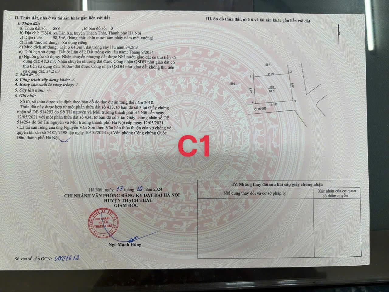 Cần tìm Đại gia cho em Hậu lô góc Trại Hồ ôtô thông MT lý tưởng KD 130m nhỉnh 5  tỷ - Ảnh 1