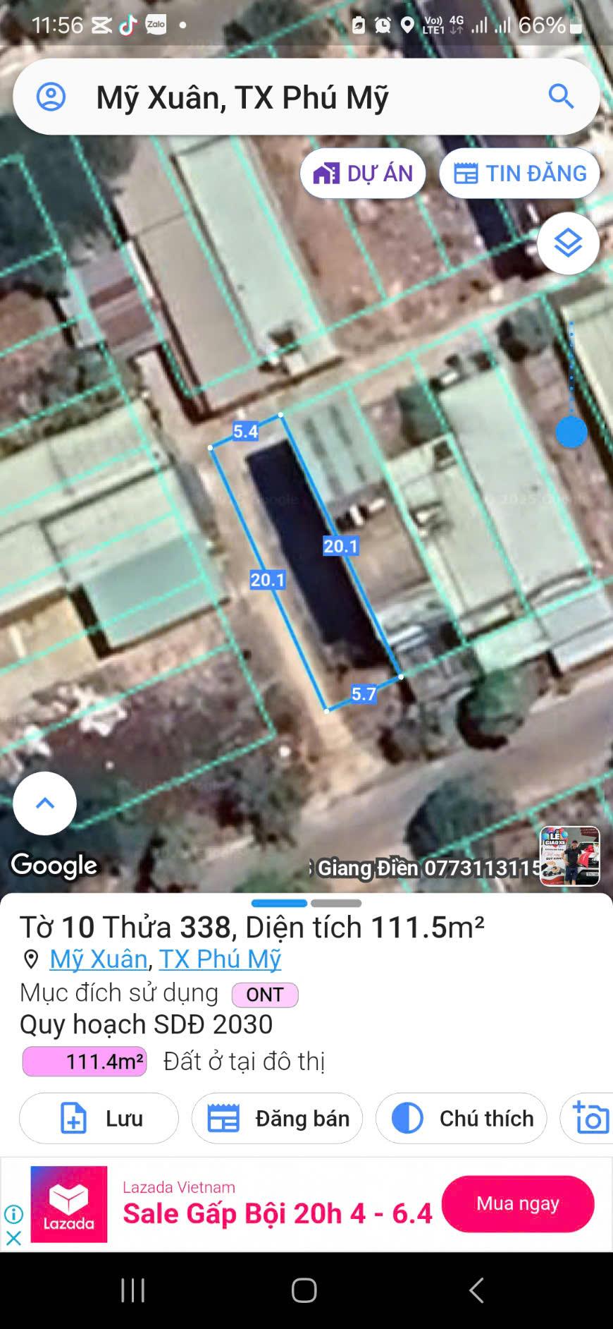 Đất Đẹp - Giá Tốt – Cần Bán Nhanh lô đất tái định cư Phước Lập - Mỹ Xuân - Phú Mỹ - BRVT - Ảnh 2